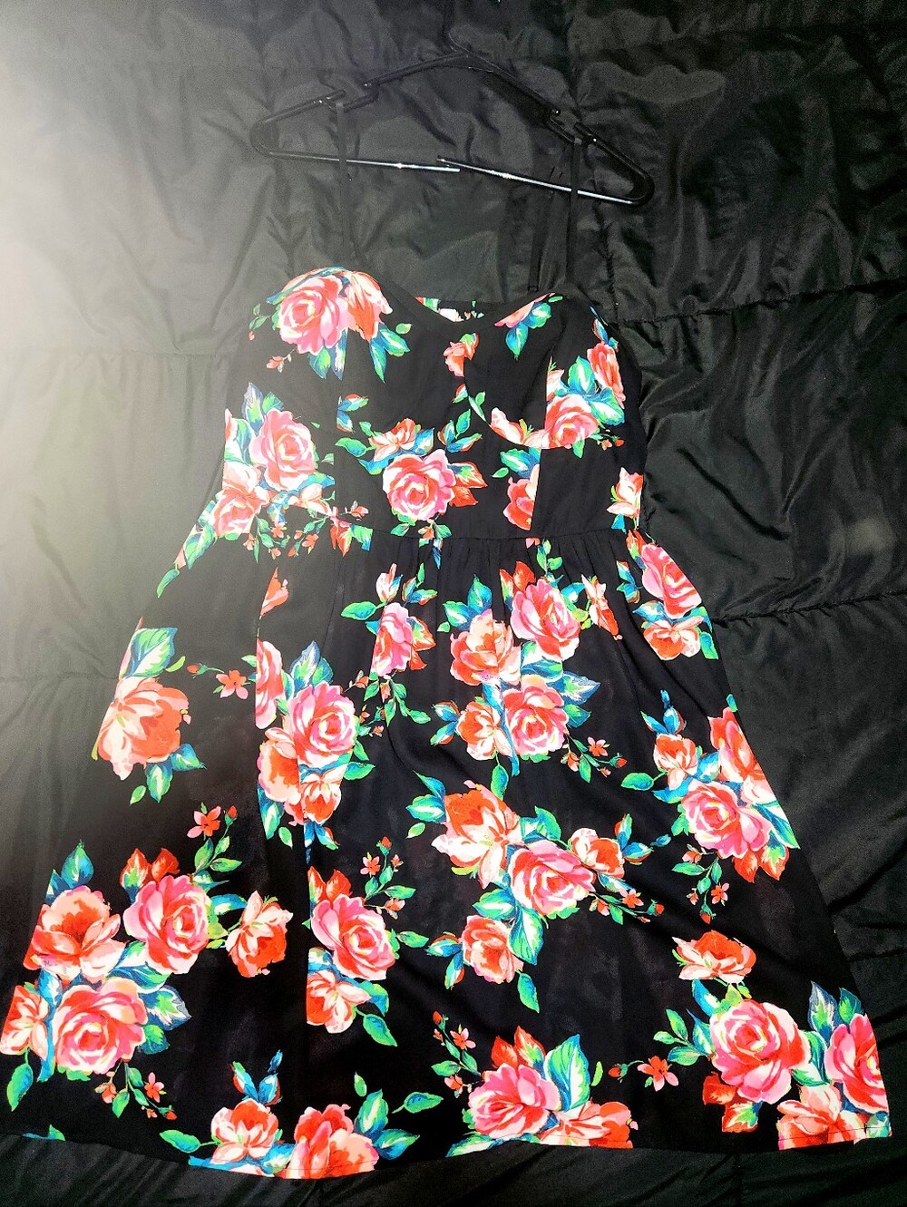 Xhiliration Floral Dress